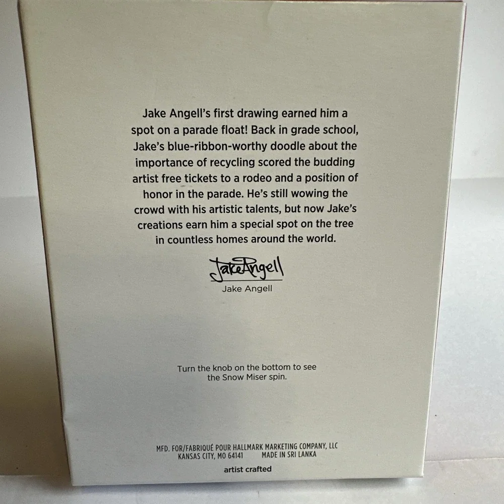 Hallmark Keepsake 2022 Spinning Snow Miser 